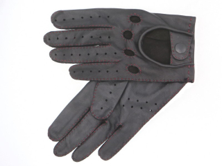 Pánské řidičské rukavice NAPA 2-1326 černá/červená