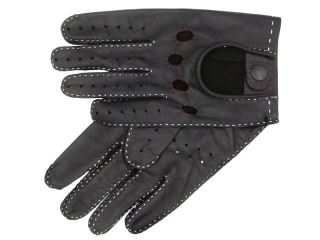 Pánské řidičské rukavice NAPA 2-1326 černá bílá červená