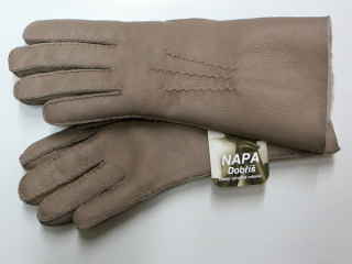 Dámské kožené rukavice NAPA 2-3307 taupe
