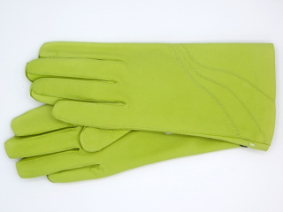 Dámské kožené rukavice NAPA 2-4406 ČH apple green