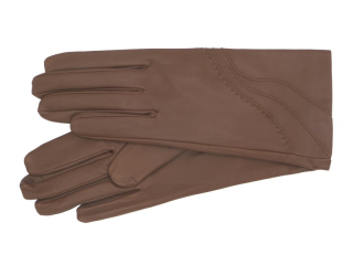 Dámské kožené rukavice NAPA 2-4406 BA koňak tmavý