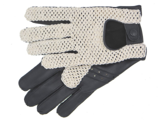 Pánské řidičské rukavice NAPA 2-1475 béž/černá