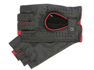 Dámské řidičské rukavice NAPA 2-3834 BP černá/červená