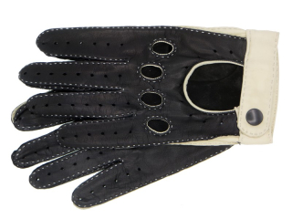 Pánské řidičské rukavice NAPA 2-1450 černá/bříza