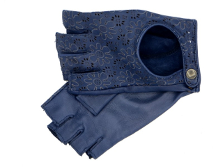 Dámské kožené rukavice NAPA 2-3528 BP laser modrá