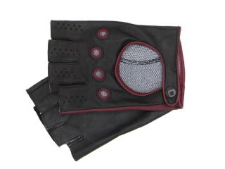 Pánské řidičské rukavice NAPA 2-1448 BP NanoAg černá/bordo