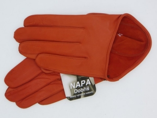 Dámské kožené rukavice NAPA 2-3406 oranžová