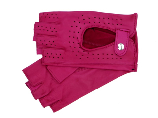 Dámské řidičské rukavice NAPA 2-3034 BP tm.růžová IT