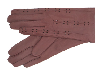 Dámské kožené rukavice NAPA 2-3151 granát
