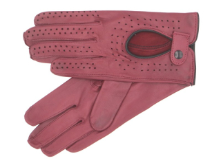 Dámské řidičské rukavice NAPA 2-3034 bordo/černá