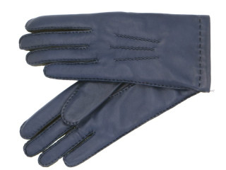 Dámské kožené rukavice NAPA 2-4365 VL modrá/černá 