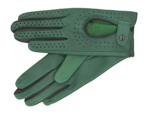 Dámské řidičské rukavice NAPA 2-3834 zelená/černá 