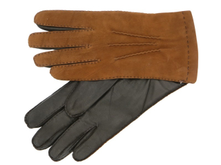 Pánské kožené rukavice NAPA 6/2-2011 VL koňak/hnědá 