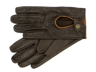 Pánské řidičské rukavice NAPA 2-1432 hnědá/koňak