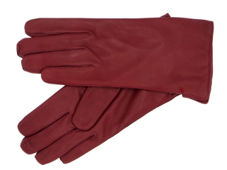 Dámské kožené rukavice NAPA 2-4013 UH bordo