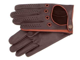 Pánské řidičské rukavice NAPA 2-1448 hnědá/koňak