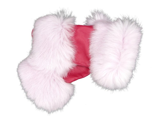 Dámské kožené rukavice NAPA 2-4471BP VL brusinka 