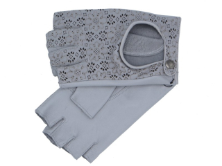 Dámské kožené rukavice NAPA 2-3528 BP laser aluminium