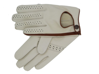 Pánské řidičské rukavice NAPA 2-1456 bříza/koňak