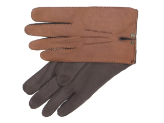 Pánské kožené rukavice NAPA 6/2-1813 koňak/hnědá