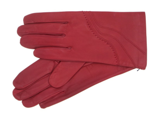Dámské kožené rukavice NAPA 2-4406 UH bordo