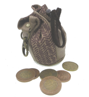 NAPA Měšec 10 taupe/hnědá