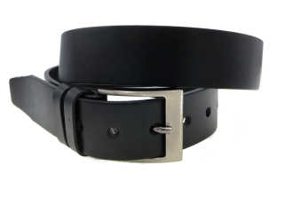 Opasek černý hladký