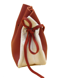 NAPA Měšec 14 bílá/červená kozina