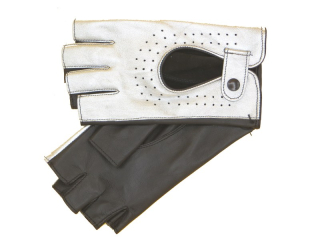 Dámské řidičské rukavice NAPA 2-3034 BP stříbrná/černá