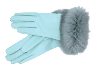 Dámské kožené rukavice NAPA 2-4336 VL máta