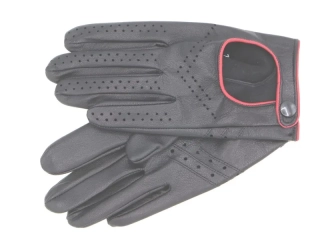 Pánské řidičské rukavice NAPA 5-1462 černá/červená