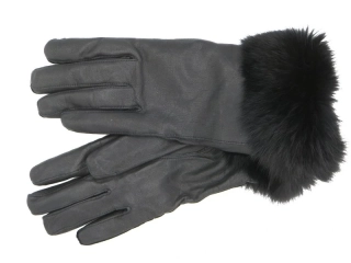 Dámské kožené rukavice NAPA 2-4336 KAŠ černá