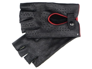 Pánské řidičské rukavice NAPA 3-1432 BP černá/červená