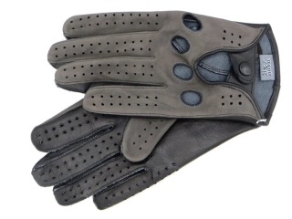 Pánské řidičské rukavice NAPA 6/2-1480 NanoAg šedá/černá