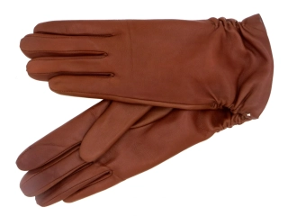 Dámské kožené rukavice NAPA 2-4251 KAŠ skořice