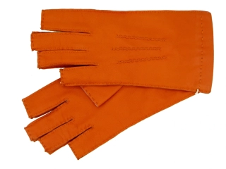 Dámské kožené rukavice NAPA 2-4365 BP ČH oranžová 