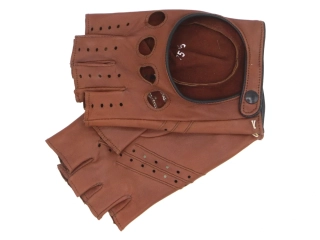 Dámské řidičské rukavice NAPA 2-3428 BP koňak/černá