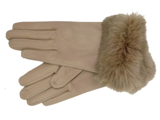 Dámské kožené rukavice NAPA 2-4336 ČH taupe