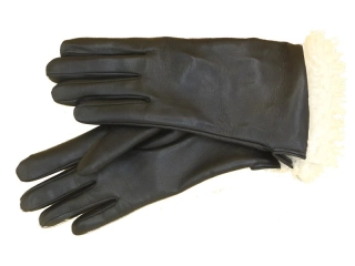 Dámské kožené rukavice NAPA 2-4014 VL černá 