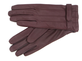 Dámské kožené rukavice NAPA 2-4260 VL vínová