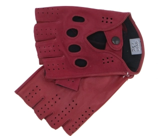 Pánské řidičské rukavice NAPA 6/2-1480 BP NanoAg bordo