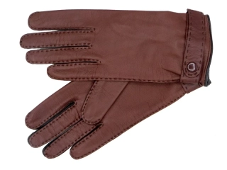 Dámské kožené rukavice NAPA 2-4383 BA koňak/hnědá