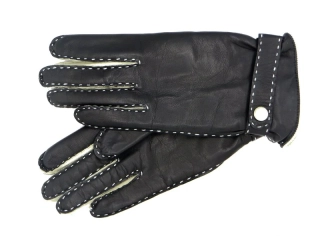 Dámské kožené rukavice NAPA 2-4383 VL černá/bříza