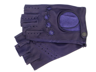 Dámské řidičské rukavice NAPA 2-3428 BP fialová/černá