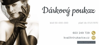 Elektronický dárkový poukaz