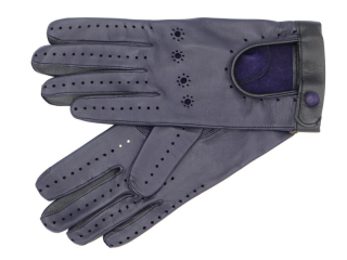 Dámské řidičské rukavice NAPA 2-3323 fialová/černá