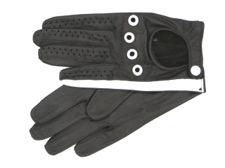 Dámské řidičské rukavice NAPA 2-3434 černá/bílá