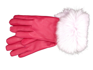 Dámské kožené rukavice NAPA 2-4471 VL brusinka 