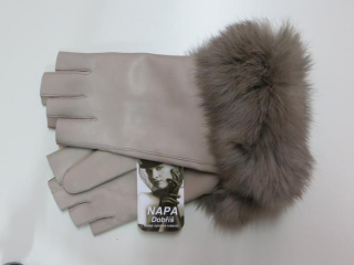 Dámské kožené rukavice NAPA 2-4336 BP taupe