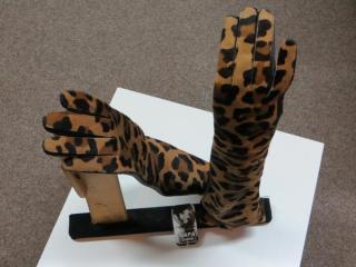 Dámské kožené rukavice NAPA 4001 10C leopard